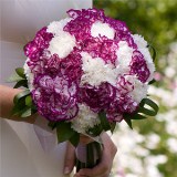 bridal-bouquet-purple-white-carnation-roses