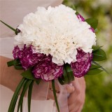 bridesmaid-bouquet-purple-and-white-carnations