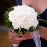 bridesmaid-bouquet-white-carnations