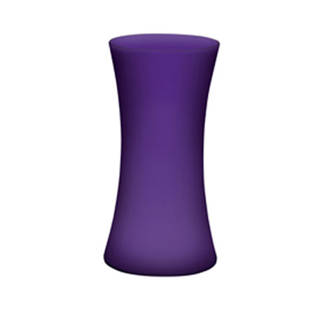 12 Purple Matte Gathering Vases