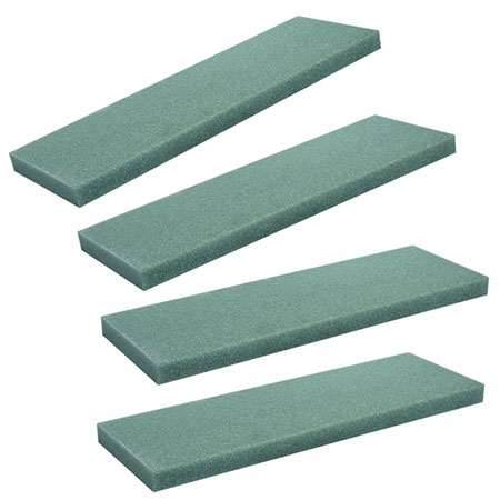 (OASIS) Polystyrene Sheet, Green 2 x 12 x 36 CS X 10 / 27-21472-CASE