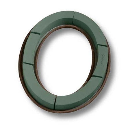 (OASIS) Mache Oval Wreath, 21 1 X PK / 11-01850-PACK
