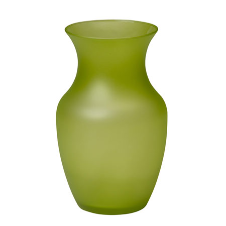 (OASIS) Rose Vase, Apple Green Matte - 45-05999