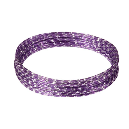 (OASIS) Diamond Wire Purple -40-12586
