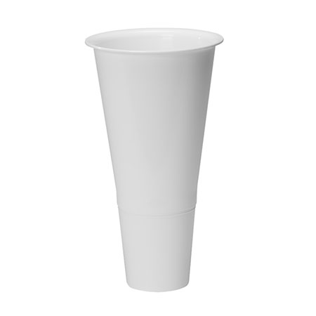 (OASIS) 16 OASIS™ Cooler Bucket Cone, White - 45-38128