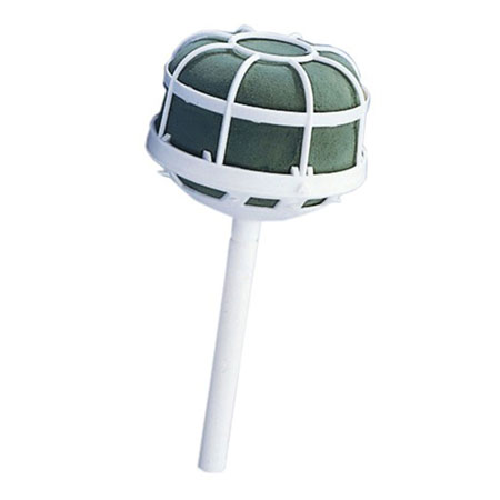 (OASIS) Grande WEDDING BELLE Bouquet Holder, White, Straight CS X 4 / 11-51775-CASE