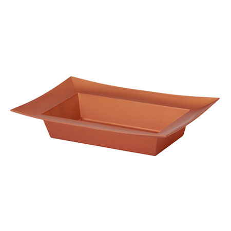 (OASIS) ESSENTIALS Rectangle Bowl, Copper - 45-82407