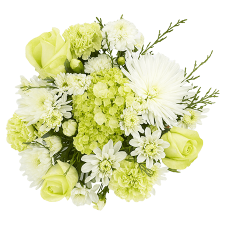 7 Christmas Snow Flakes Bouquets