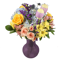 (OC) Easter Surprise Vase Arrangement For Delivery to Hillsborough, North_Carolina