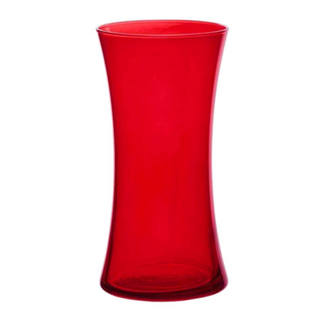 (OASIS) 8 Gathering Vase, Ruby CS X 12 / 45-30019-CASE