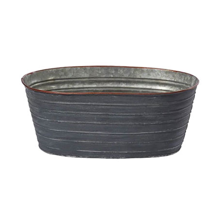 (OASIS) Tin Oval, 10 Slate CS X 12 / 45-22024-CASE