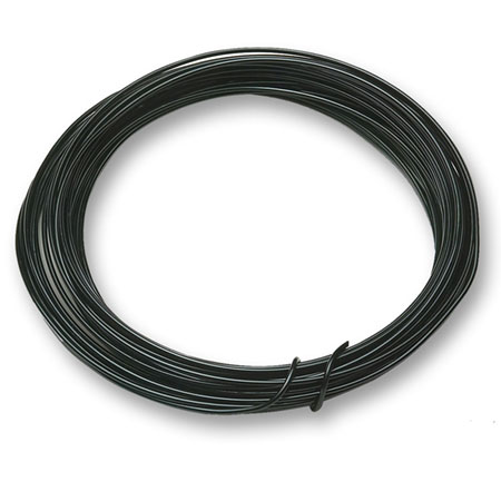 (OASIS) Aluminum Wire, Black, 12 ga, 39 ft. roll CS X 10 / 40-02631-CASE