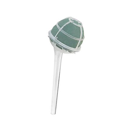 Medium WEDDING BELLE&#174; Clear Slant Handle Bouquet Holders