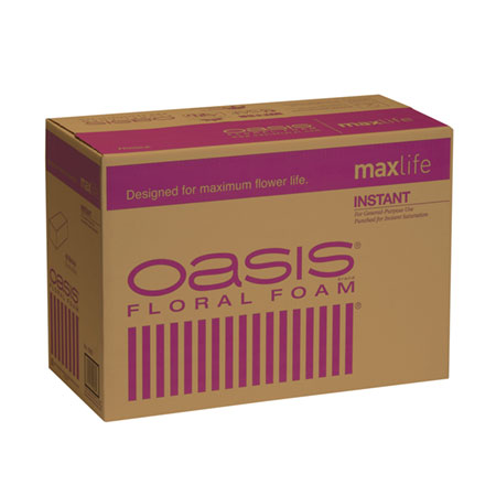 (OASIS) Instant Floral Foam Maxlife CS X 48 / 10-00060-CASE