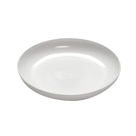 (OASIS) LOMEY Designer Dish, 6 White CS X 24 / 45-01402-CASE