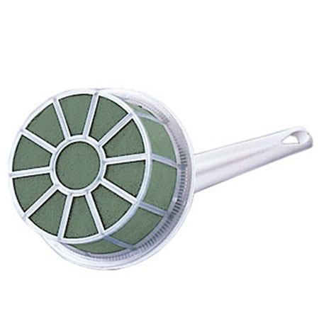 (OASIS) Lomey Standard Bqt Holder with Oasis Floral Foam - 0715