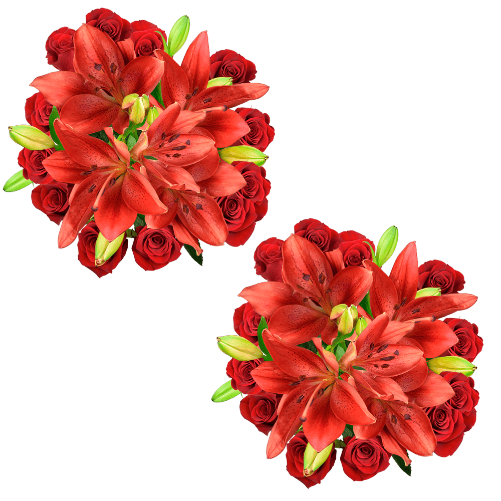 Flower Bouquet Red Online
