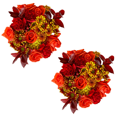2 for 1 Turkey Flower Bouquets
