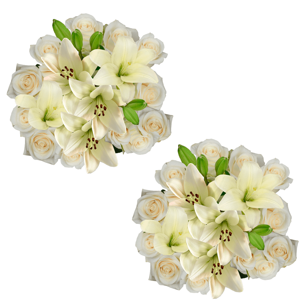 Flower Bouquet White Online
