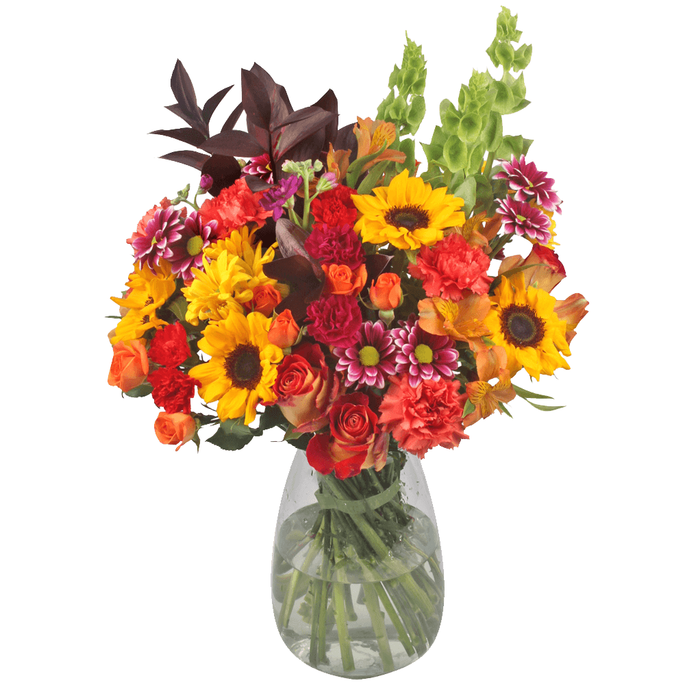 Flower Vase Arrangements For Autumn