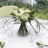 Wedding Table Centerpieces with Star of Bethlehem