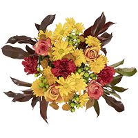 Crisp Leaves Fall Arrangement For Delivery to Massena, New_York
