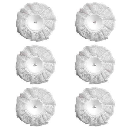 (OASIS) 10 Lomey White Lace Collar Bqt -0831
