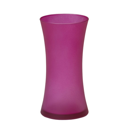 (OASIS) Gathering Vase, Strong Pink Matte - 45-04940