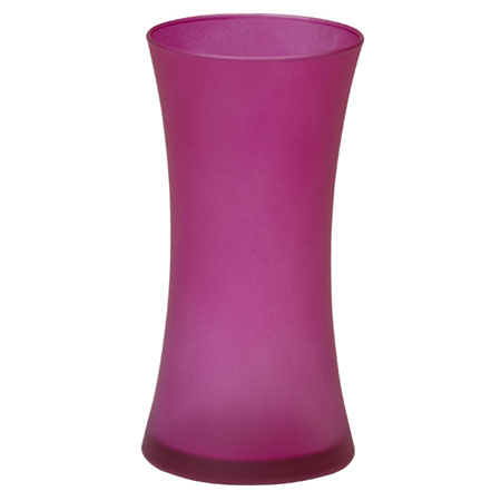 12 Strong Pink Matte Gathering Vases