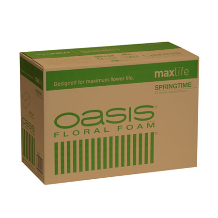 (OASIS) Springtime Floral Foam Maxlife CS X 48 / 10-00100-CASE