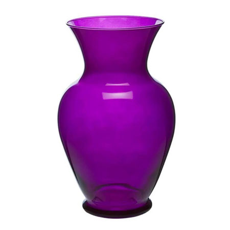 (OASIS) 11 Bouquet Vase, Iris CS X 6 / 45-30011-CASE