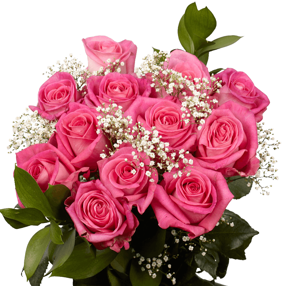 Next Day Delivery Pink Rose Bouquet