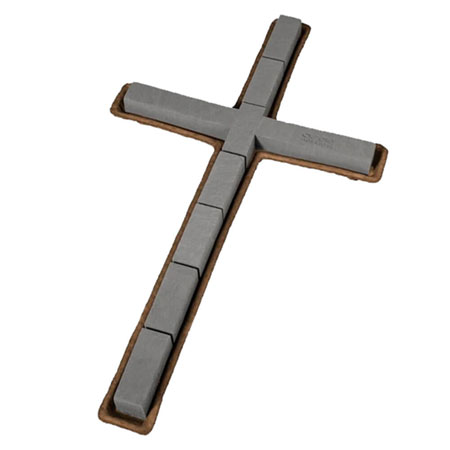 (OASIS) Midnight Mache Cross, 36 1 X PK / 11-20039-PACK