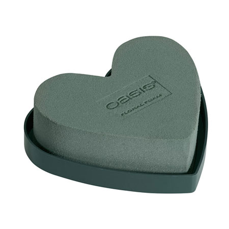 (OASIS) Mini Heart, 5 Solid 2 X PK / 11-03094-PACK