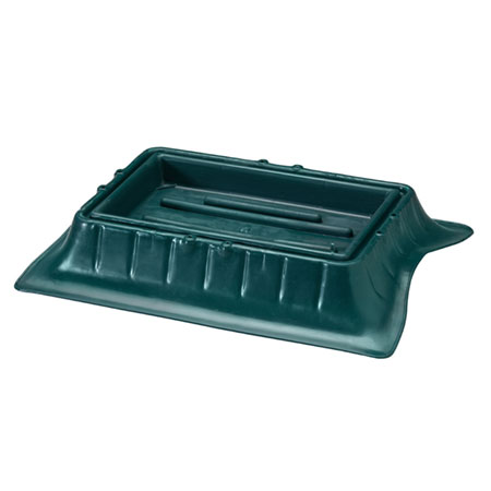 (OASIS) Single Casket Saddle, Green CS X 48 / 45-03870-CASE