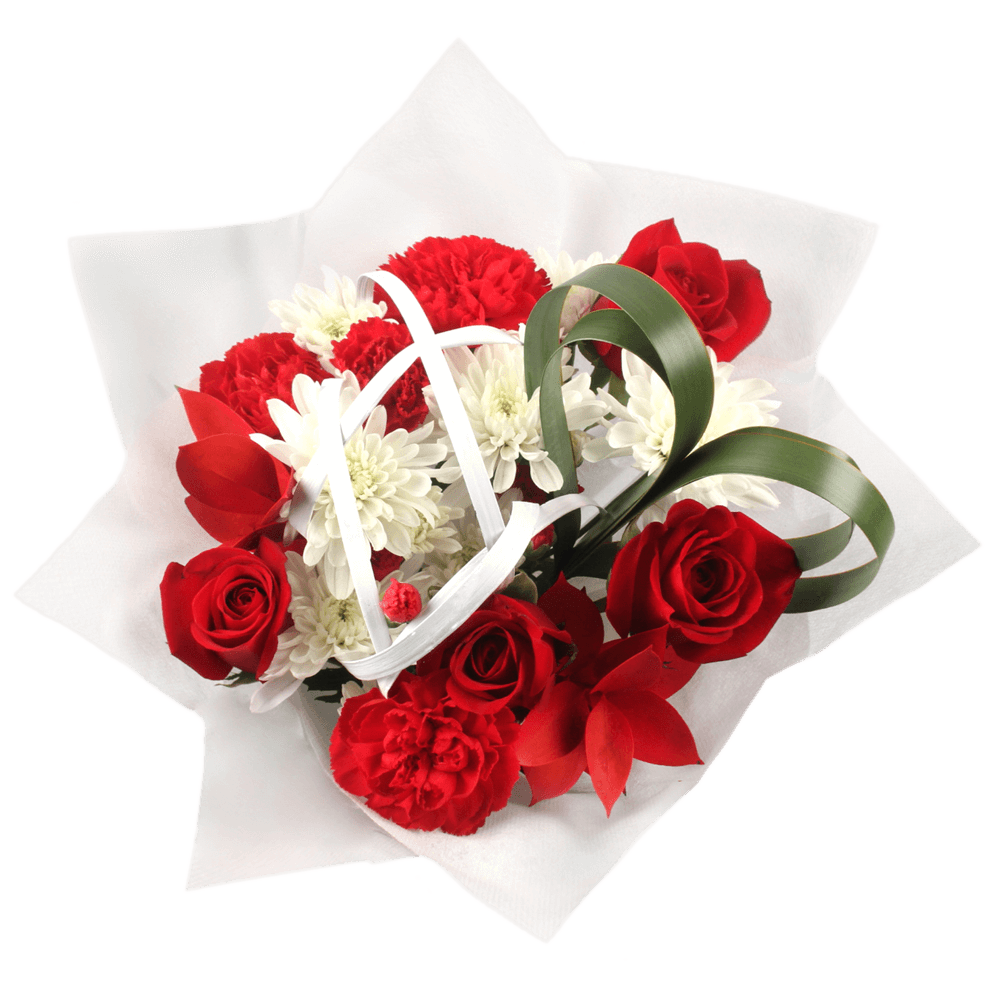 Valentine With Love Vday Bqt Qty For Delivery to Olympia, Washington