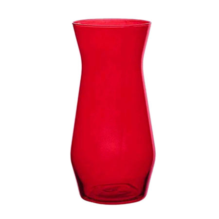 (OASIS) 9-1/4 Paragon Vase, Ruby CS X 12 / 45-30029-CASE