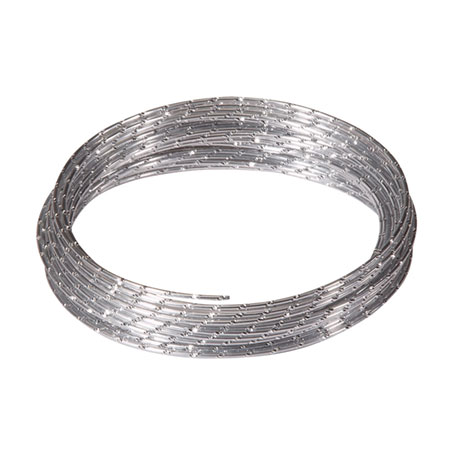 (OASIS) Diamond Wire, Silver, 12 ga, 32.8 ft. roll 1 X PK / 40-12581-PACK