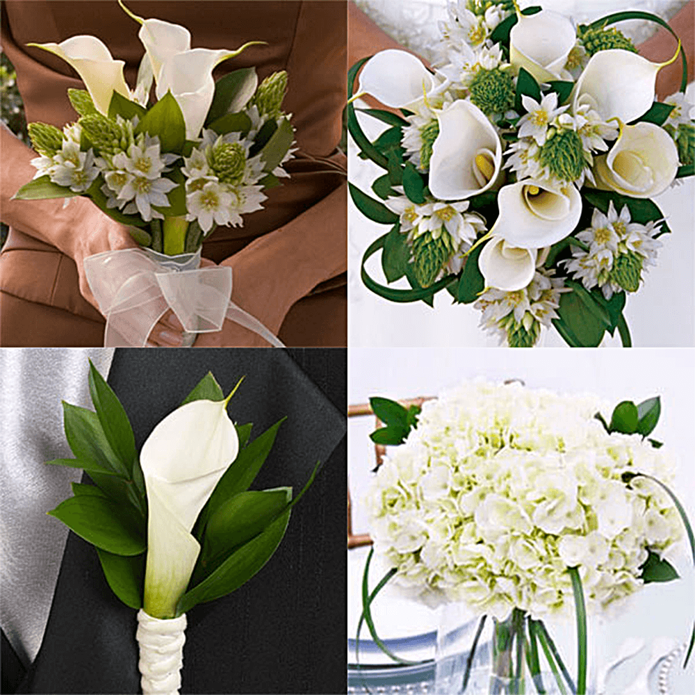 Online Wedding Combo Flowers On a Budget