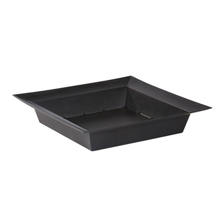 (OASIS) ESSENTIALS Large Square Bowl, Onyx CS X 24 / 45-82602-CASE