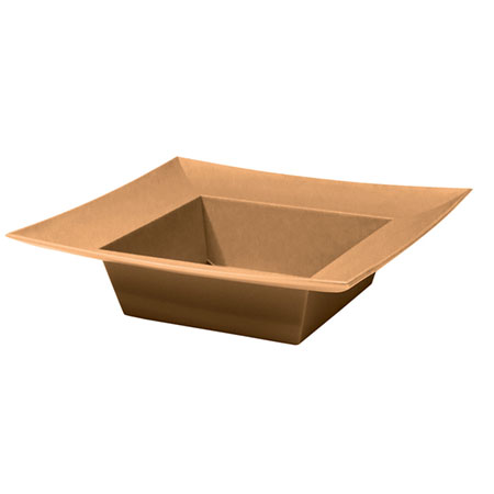 (OASIS) ESSENTIALS Square Bowl, Copper - 45-82307