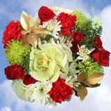 2 Next Day Christmas Reindeer Bouquets