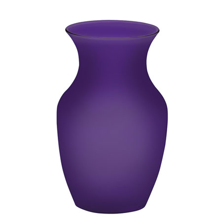 (OASIS) Rose Vase, Purple Matte - 45-03999