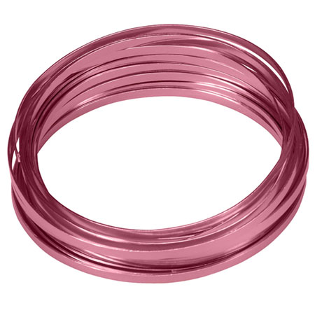 (OASIS) Flat Wire 3/16 Pink -40-02777