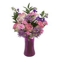Appreciation In Pink Mday Vase Arrangement For Delivery to Portland, Oregon