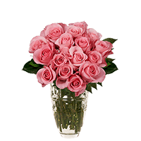 (OC) Sweet Delight 36 Pink Roses with Vase 1 Bouquets For Delivery to Lancaster, South_Carolina
