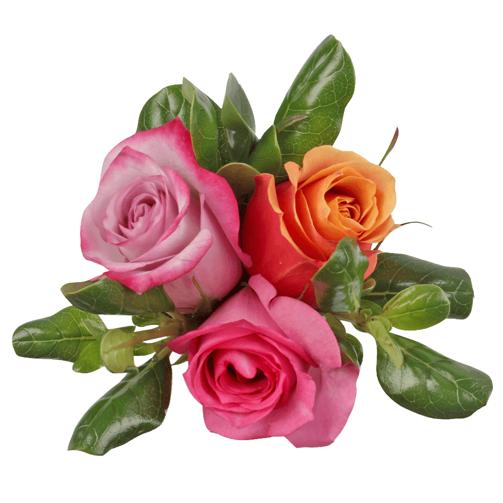 Rose Centerpieces for Wedding Tables Pink Lavender Orange Roses