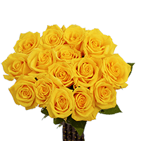 (OC) Rose Sht Yellow 2 Bunches For Delivery to Bossier_City, Louisiana