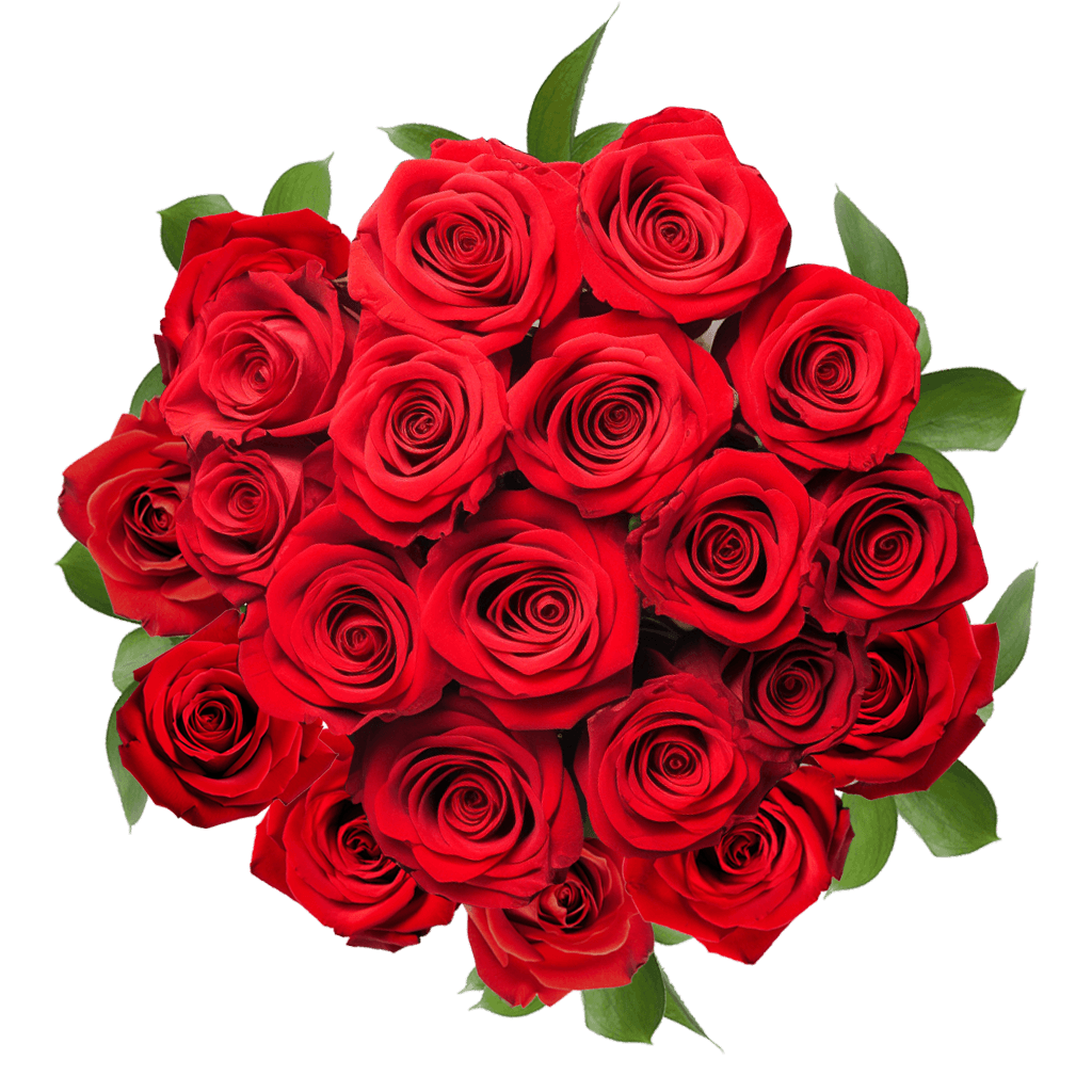 Royal Red Roses Royal Red Roses Centerpiece – Farm-Fresh Flowers | GlobalRose Wholesale ...