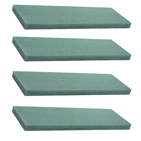 (OASIS) Polystyrene Sheet, Green 2 x 24 x 36 CS X 10 / 27-21476-CASE